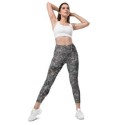 Flecktarn Bundeswehr Urban CAMO Womens Leggings with Pockets - Women