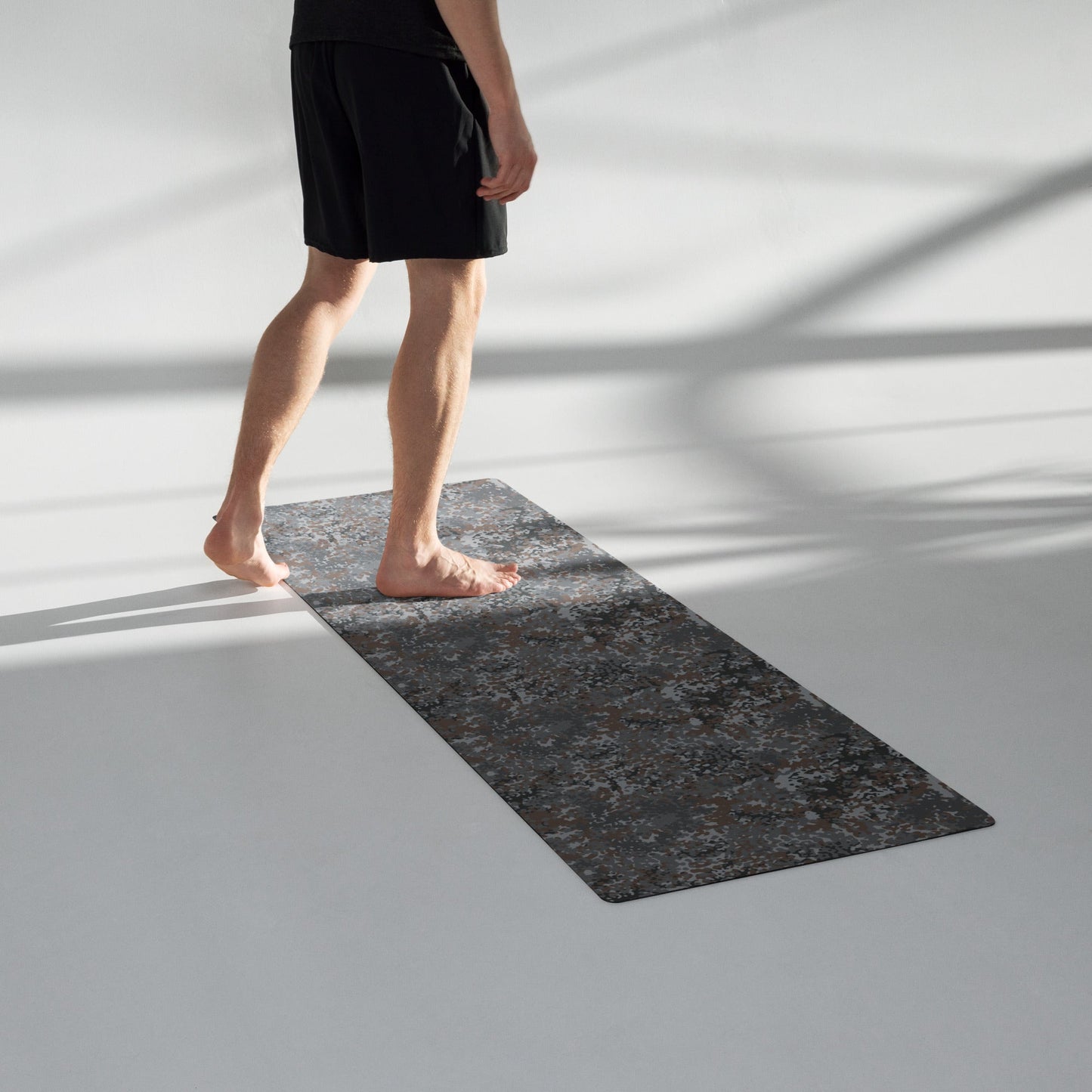 German Flecktarn Urban CAMO Yoga Mat
