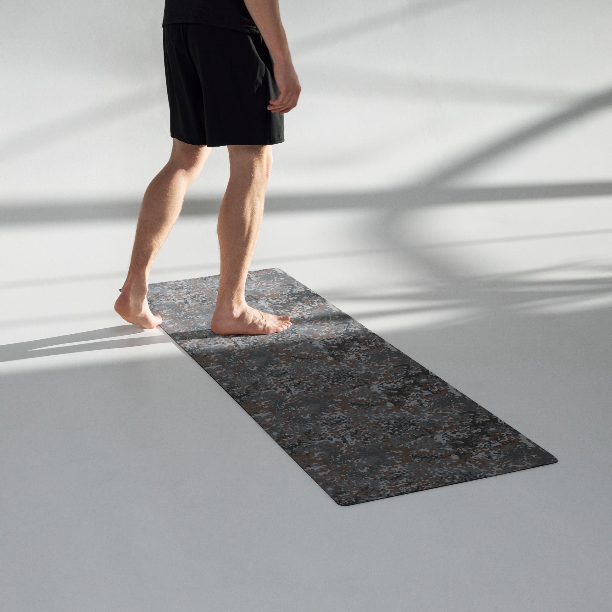 German Flecktarn Urban CAMO Yoga Mat