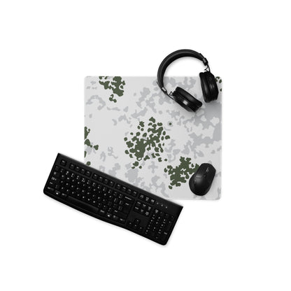 German Flecktarn Winter CAMO Gaming mouse pad - 18″×16″ - Mouse Pad