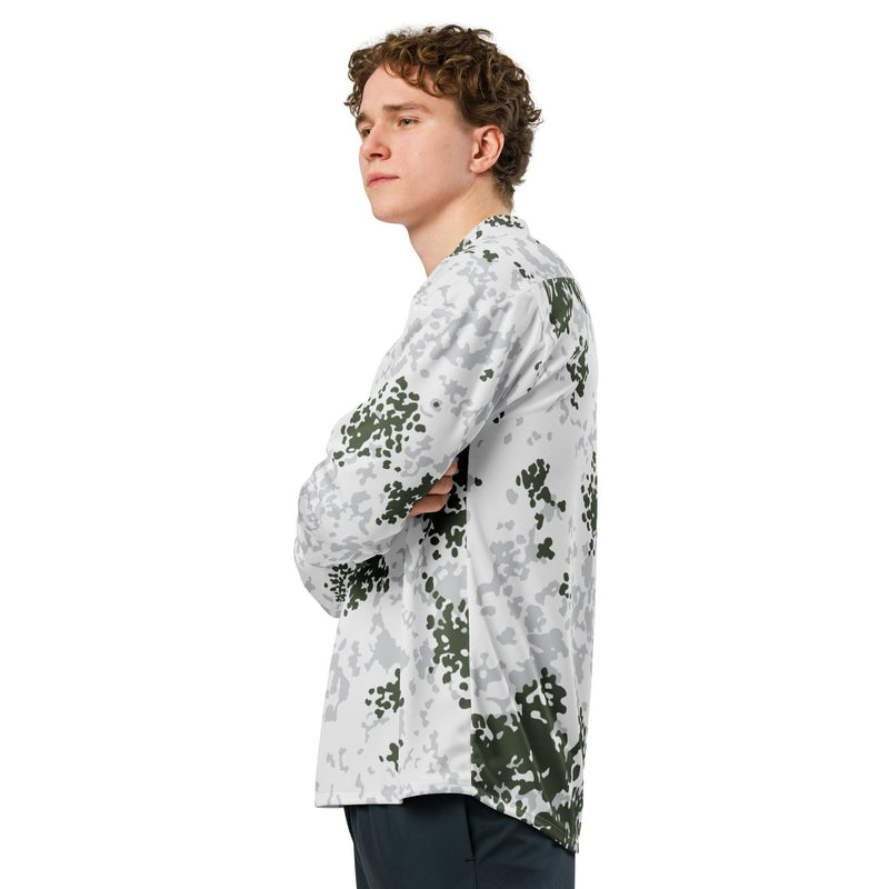Flecktarn Bundeswehr Winter CAMO Unisex Hockey Fan Jersey - 2XS