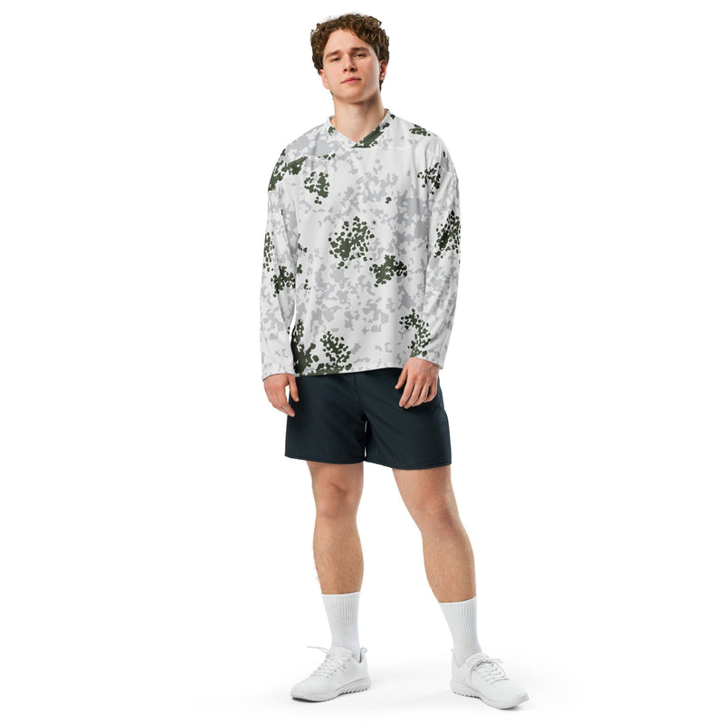 Flecktarn Bundeswehr Winter CAMO Unisex Hockey Fan Jersey