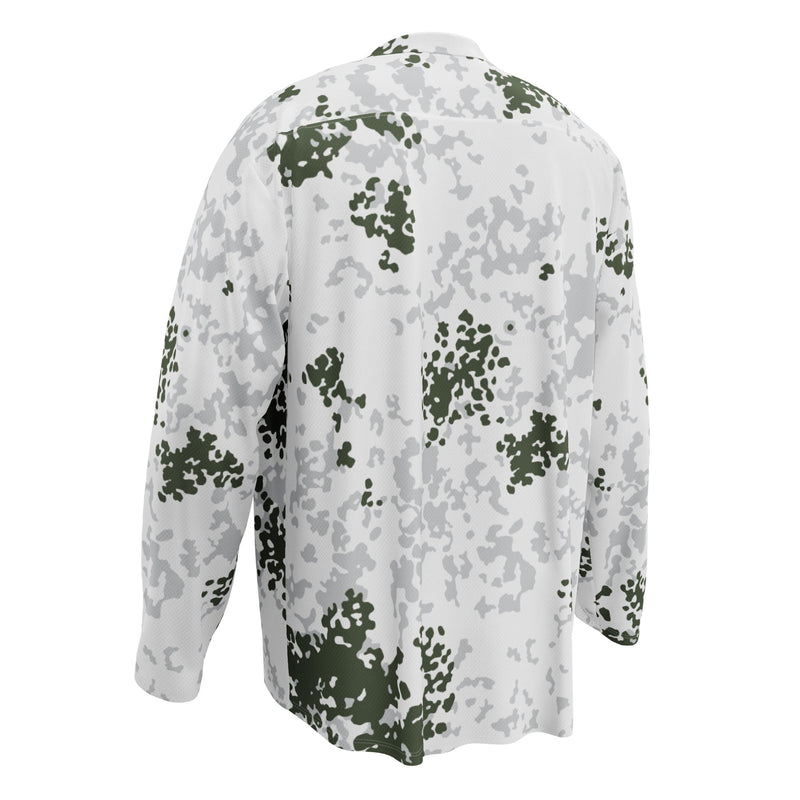Flecktarn Bundeswehr Winter CAMO Unisex Hockey Fan Jersey