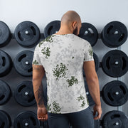 Flecktarn Bundeswehr Winter CAMO Mens Athletic T-Shirt - Shirt