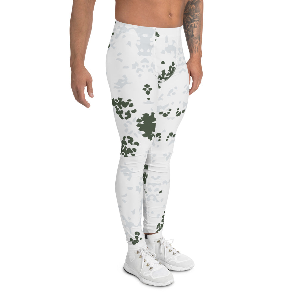 German Flecktarn Winter CAMO Men’s Leggings - Mens