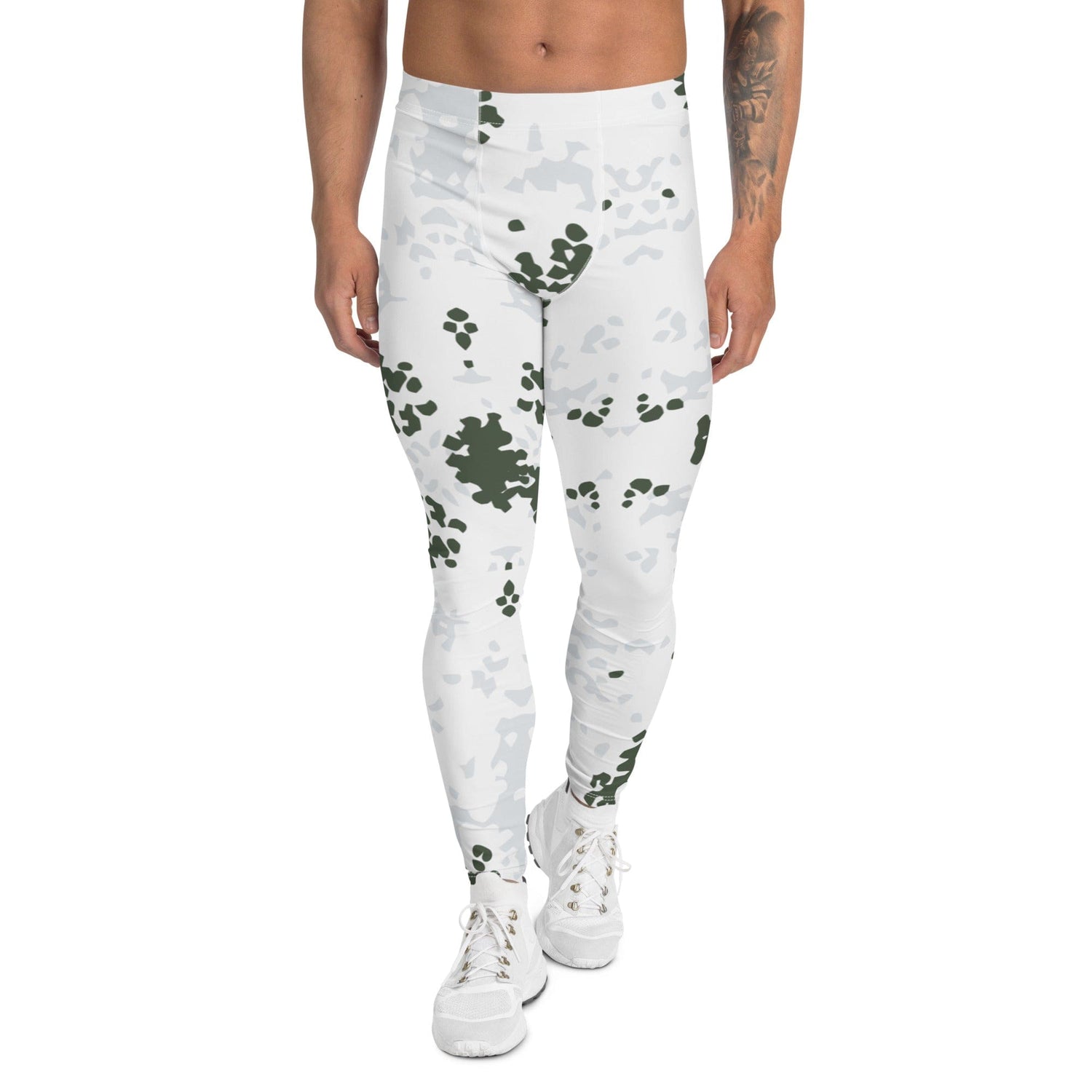 German Flecktarn Winter CAMO Men’s Leggings - XS - Mens