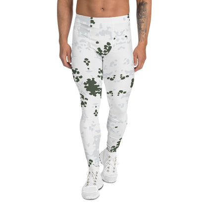 German Flecktarn Winter CAMO Men’s Leggings - XS - Mens