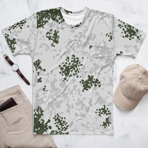 Flecktarn Bundeswehr Winter CAMO Mens T-Shirt - XS
