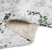 Flecktarn Bundeswehr Winter CAMO Sherpa Blanket