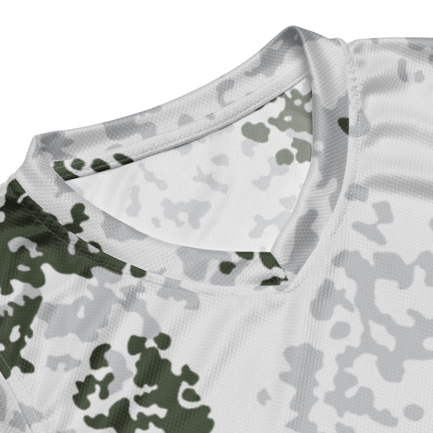 German Flecktarn Winter CAMO unisex basketball jersey - Unisex Basketball Jersey