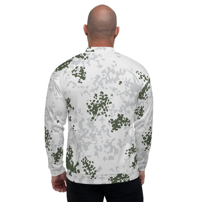 German Flecktarn Winter CAMO Unisex Bomber Jacket