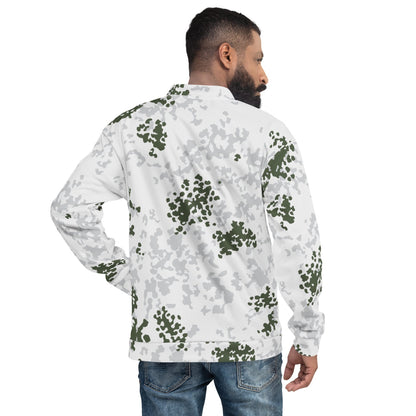 German Flecktarn Winter CAMO Unisex Bomber Jacket