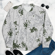 Flecktarn Bundeswehr Winter CAMO Unisex Bomber Jacket - XS