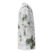 Flecktarn Bundeswehr Winter CAMO Unisex Short-Sleeve Button Shirt - Button-Up