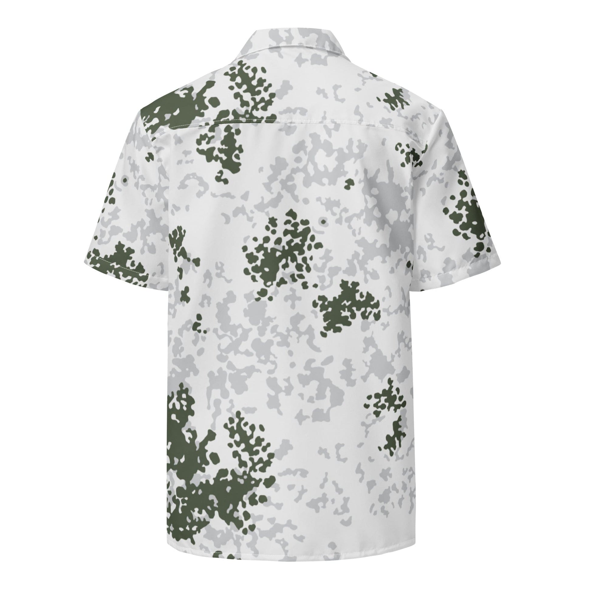 German Flecktarn Winter CAMO Unisex button shirt - Button Shirt