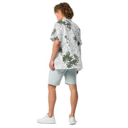 Flecktarn Bundeswehr Winter CAMO Unisex Short-Sleeve Button Shirt - Button-Up