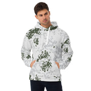 Flecktarn Bundeswehr Winter CAMO Unisex Hoodie - 2XS