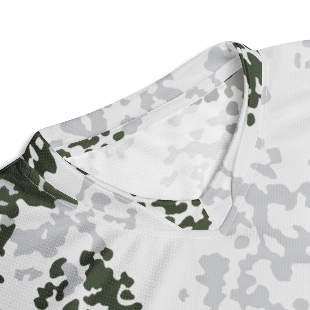 German Flecktarn Winter CAMO unisex sports jersey - Unisex Sports Jersey