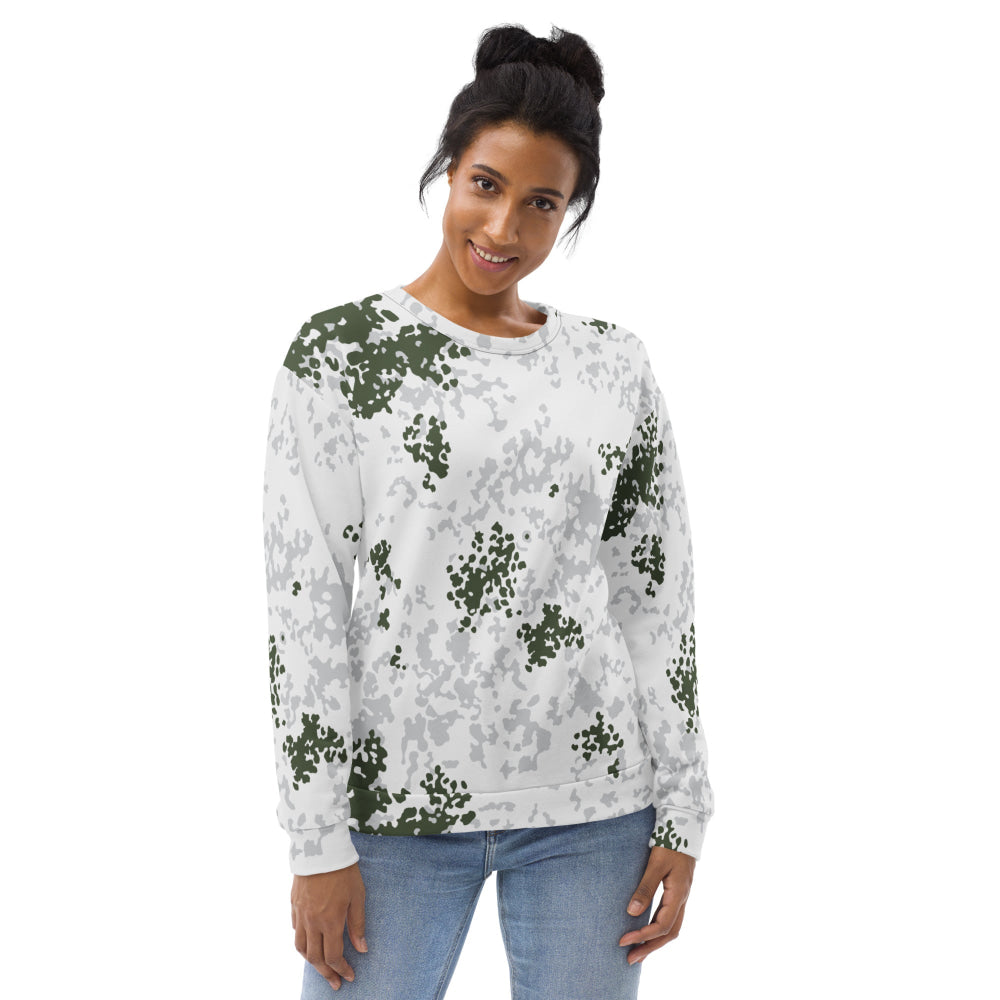 German Flecktarn Winter CAMO Unisex Sweatshirt