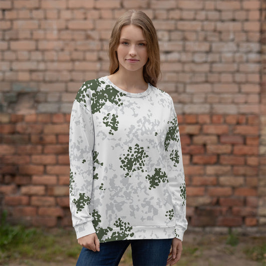 German Flecktarn Winter CAMO Unisex Sweatshirt - Sweatshirts