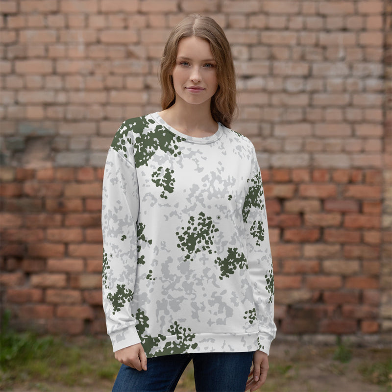Flecktarn Bundeswehr Winter CAMO Unisex Sweatshirt