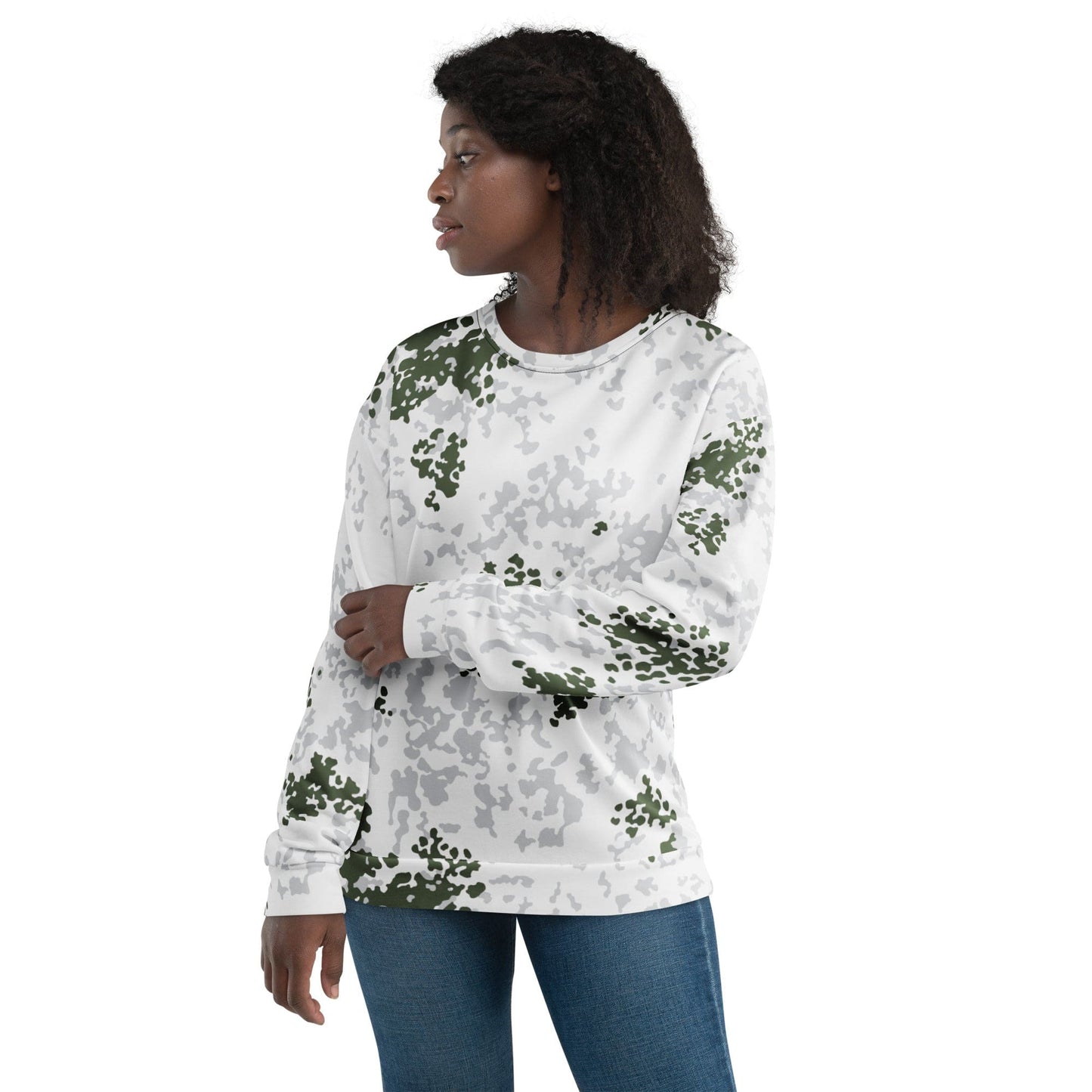 German Flecktarn Winter CAMO Unisex Sweatshirt