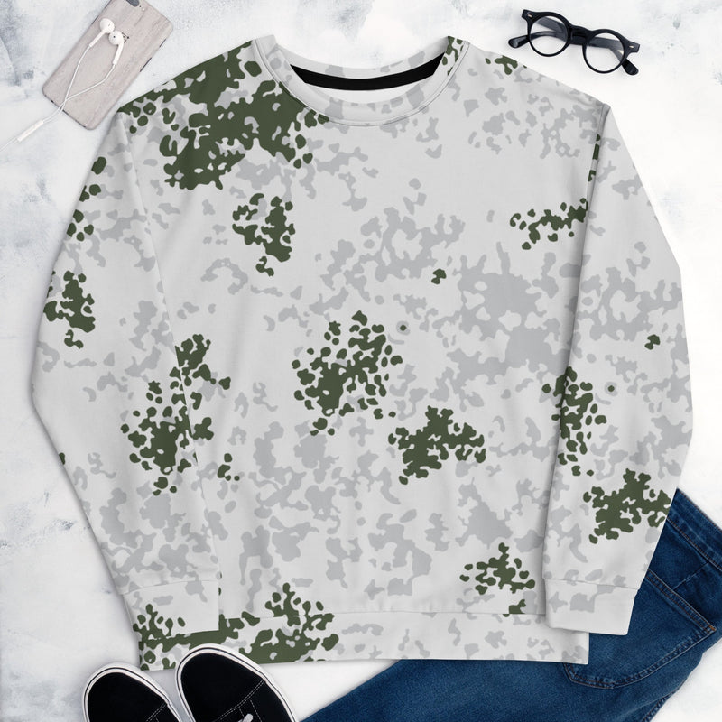 Flecktarn Bundeswehr Winter CAMO Unisex Sweatshirt