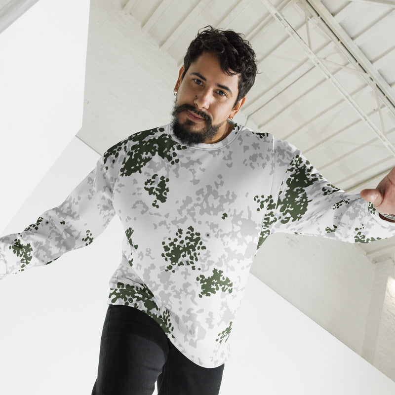 Flecktarn Bundeswehr Winter CAMO Unisex Sweatshirt