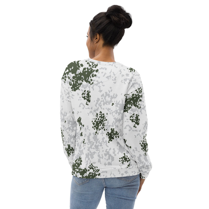 Flecktarn Bundeswehr Winter CAMO Unisex Sweatshirt