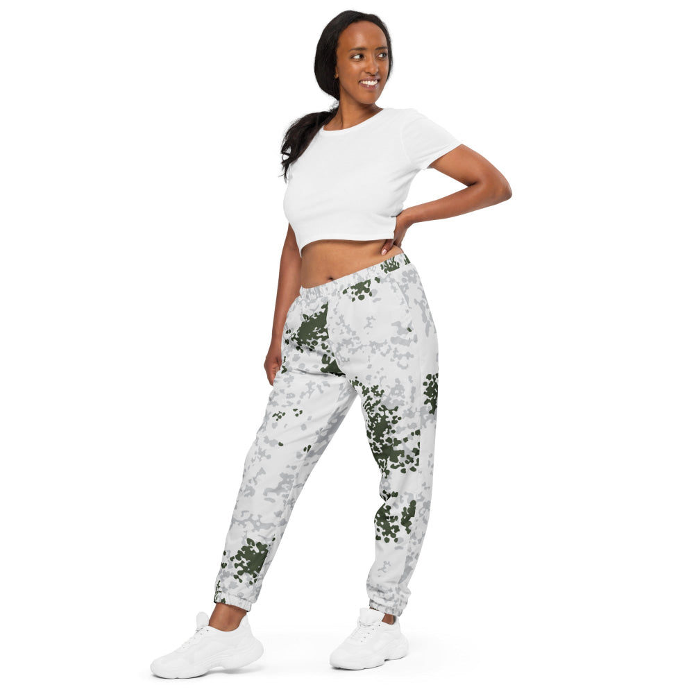 German Flecktarn Winter CAMO Unisex track pants - Track Pants