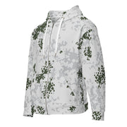 Flecktarn Bundeswehr Winter CAMO Unisex Zip Hoodie