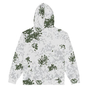 Flecktarn Bundeswehr Winter CAMO Unisex Zip Hoodie