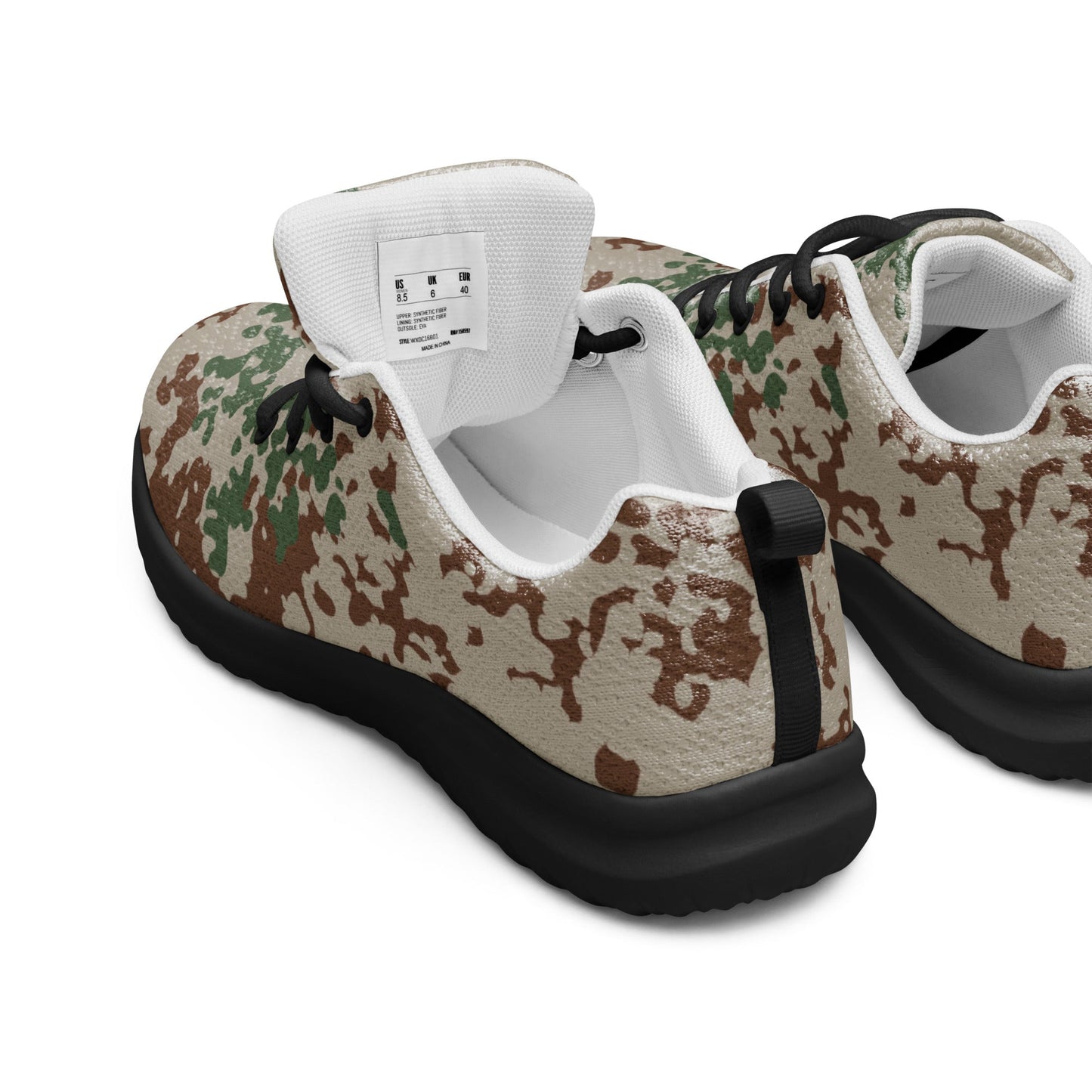 German Flecktarn Wüstentarn Desert CAMO Mens Athletic Shoes