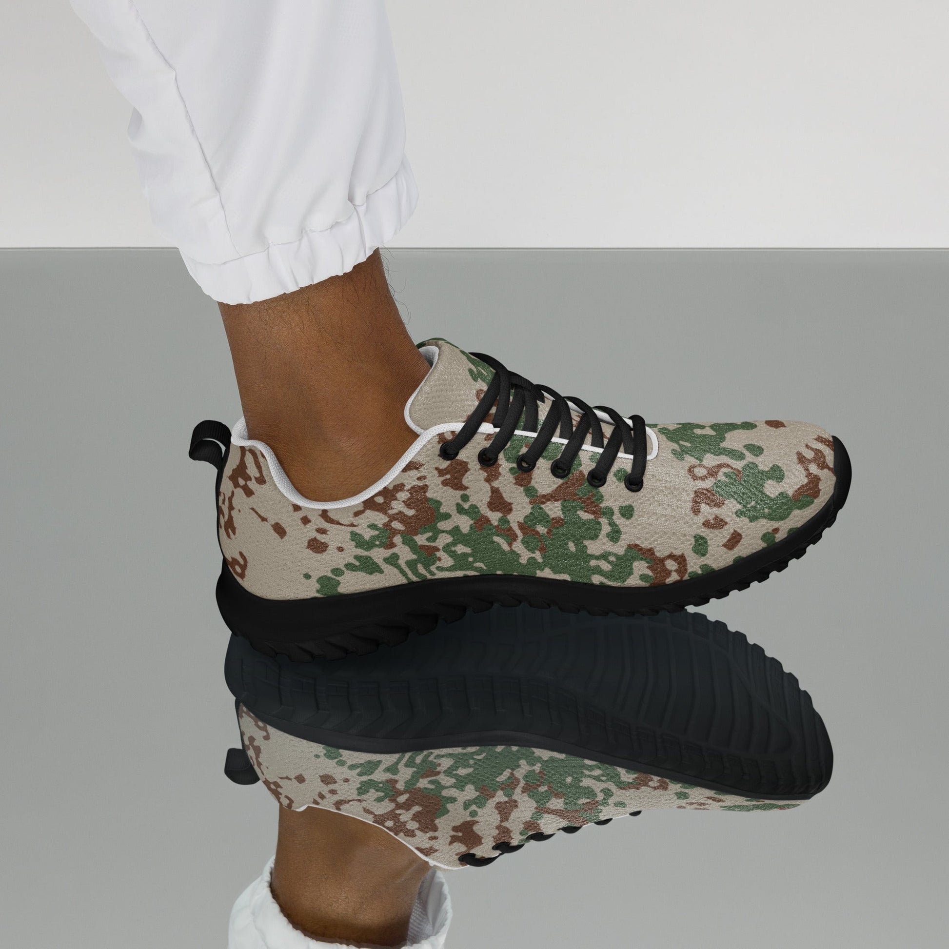 German Flecktarn Wüstentarn Desert CAMO Mens Athletic Shoes