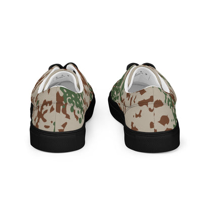 German Flecktarn Wüstentarn Desert CAMO Mens Lace-Up Canvas Shoes - Lace-up