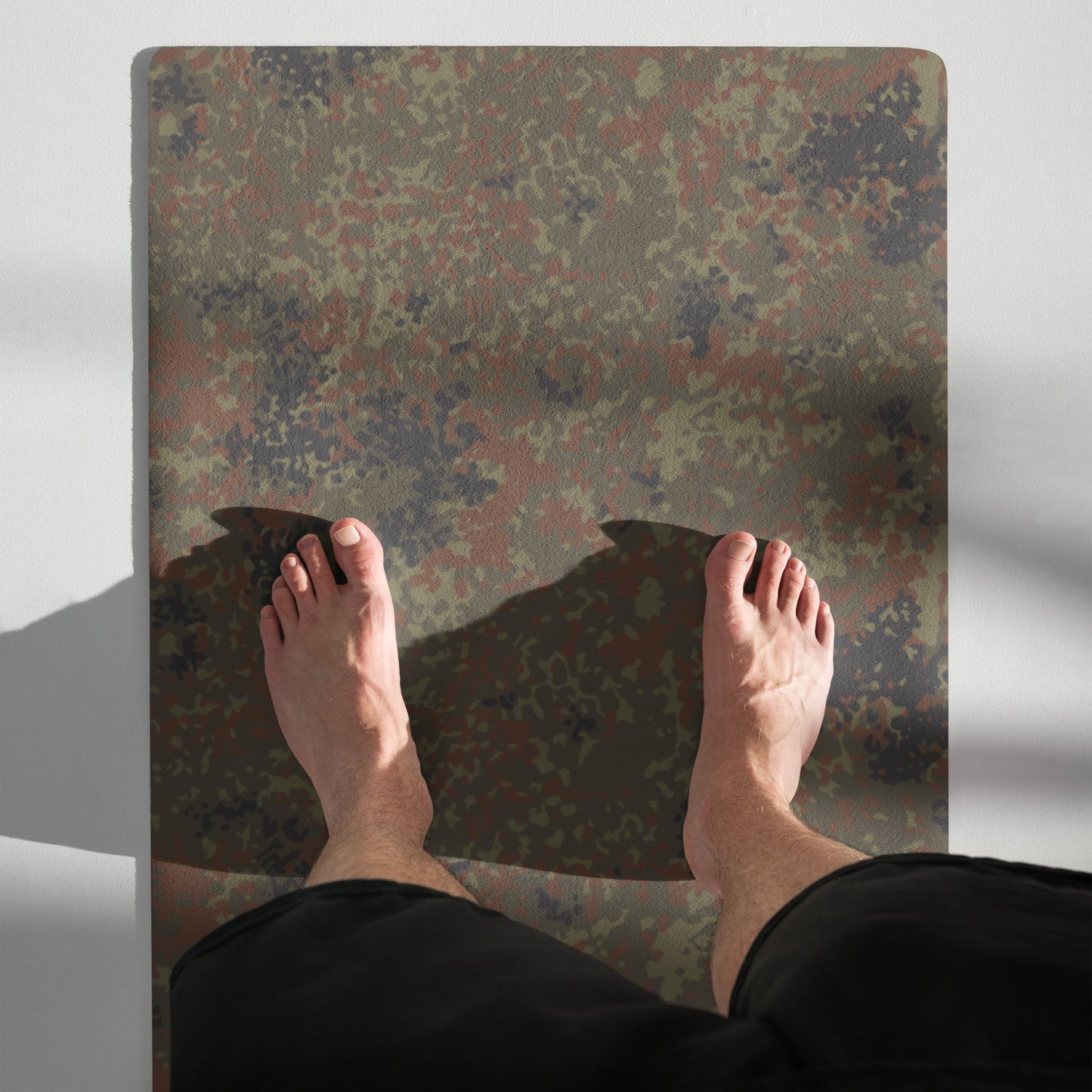 German Flecktarn CAMO Yoga Mat