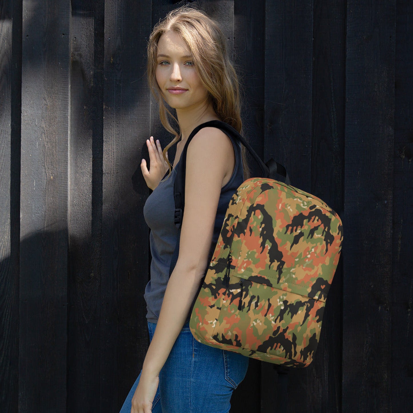 German Leibermuster Autumn CAMO Backpack