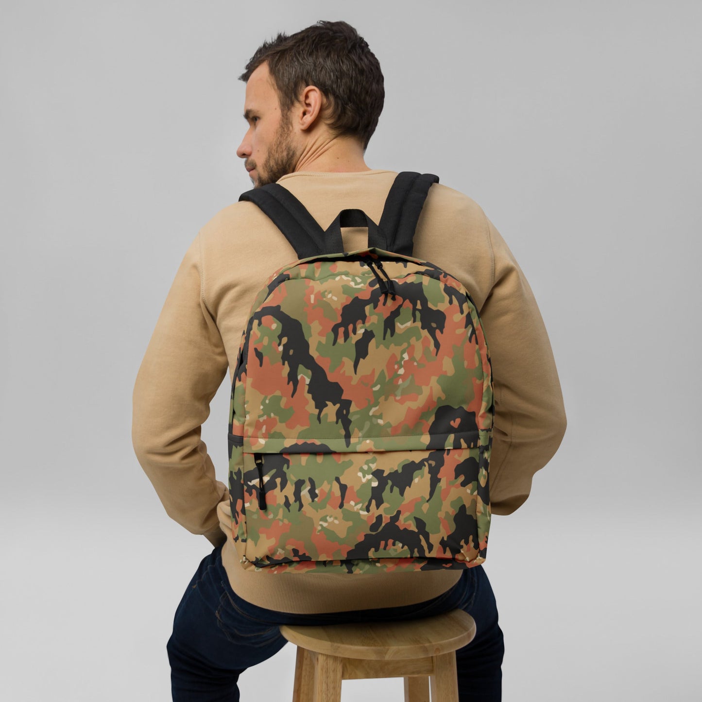 German Leibermuster Autumn CAMO Backpack