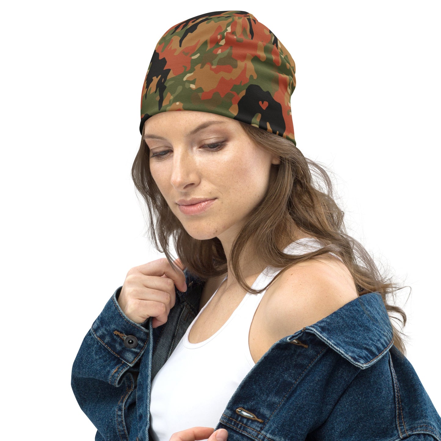 German Leibermuster Autumn CAMO Beanie - Beanies