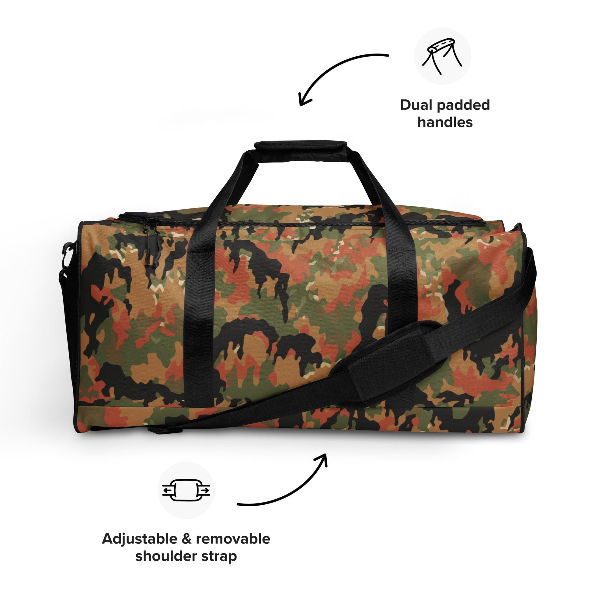 German Leibermuster Autumn CAMO Duffle bag - Bags