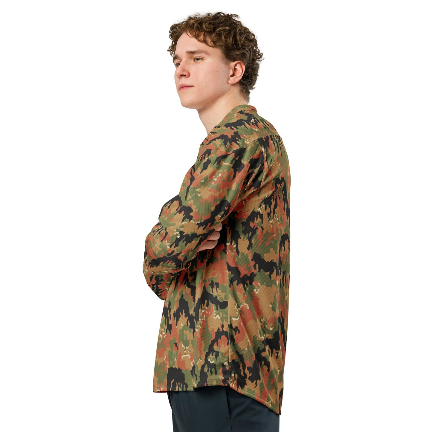 German Leibermuster Autumn CAMO Unisex Hockey Fan Jersey - 2XS