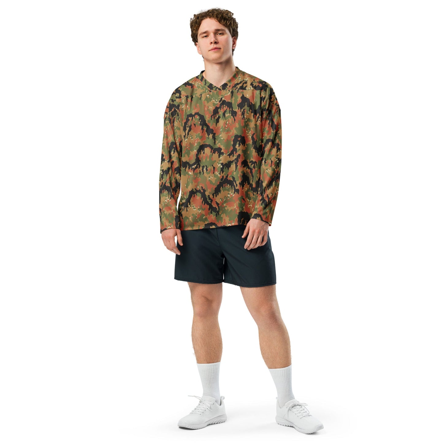 German Leibermuster Autumn CAMO Unisex Hockey Fan Jersey