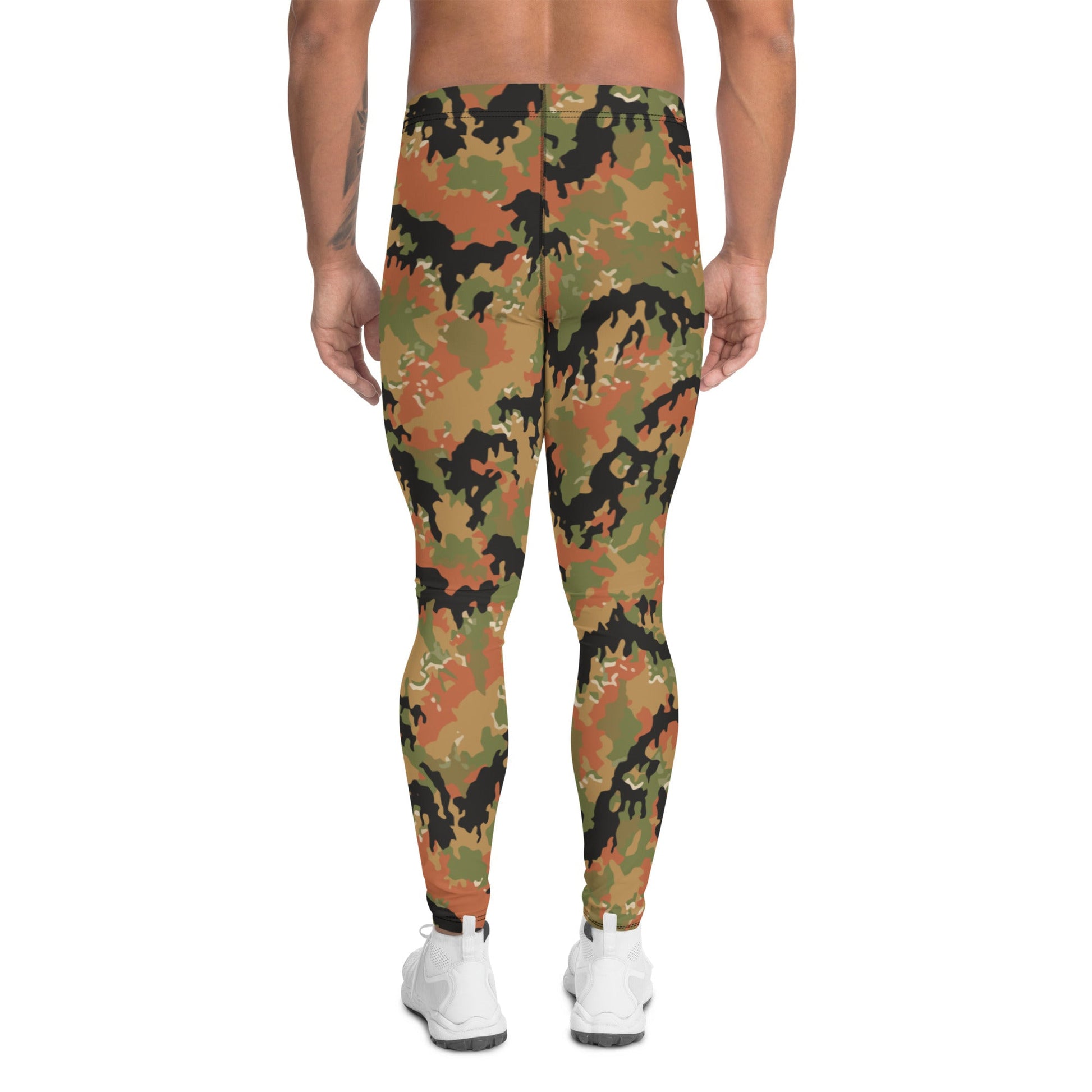 German Leibermuster Autumn CAMO Mens Leggings
