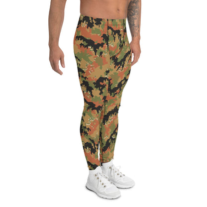 German Leibermuster Autumn CAMO Mens Leggings