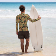 Leibermuster Autumn CAMO Mens Long-Sleeve Rash Guard
