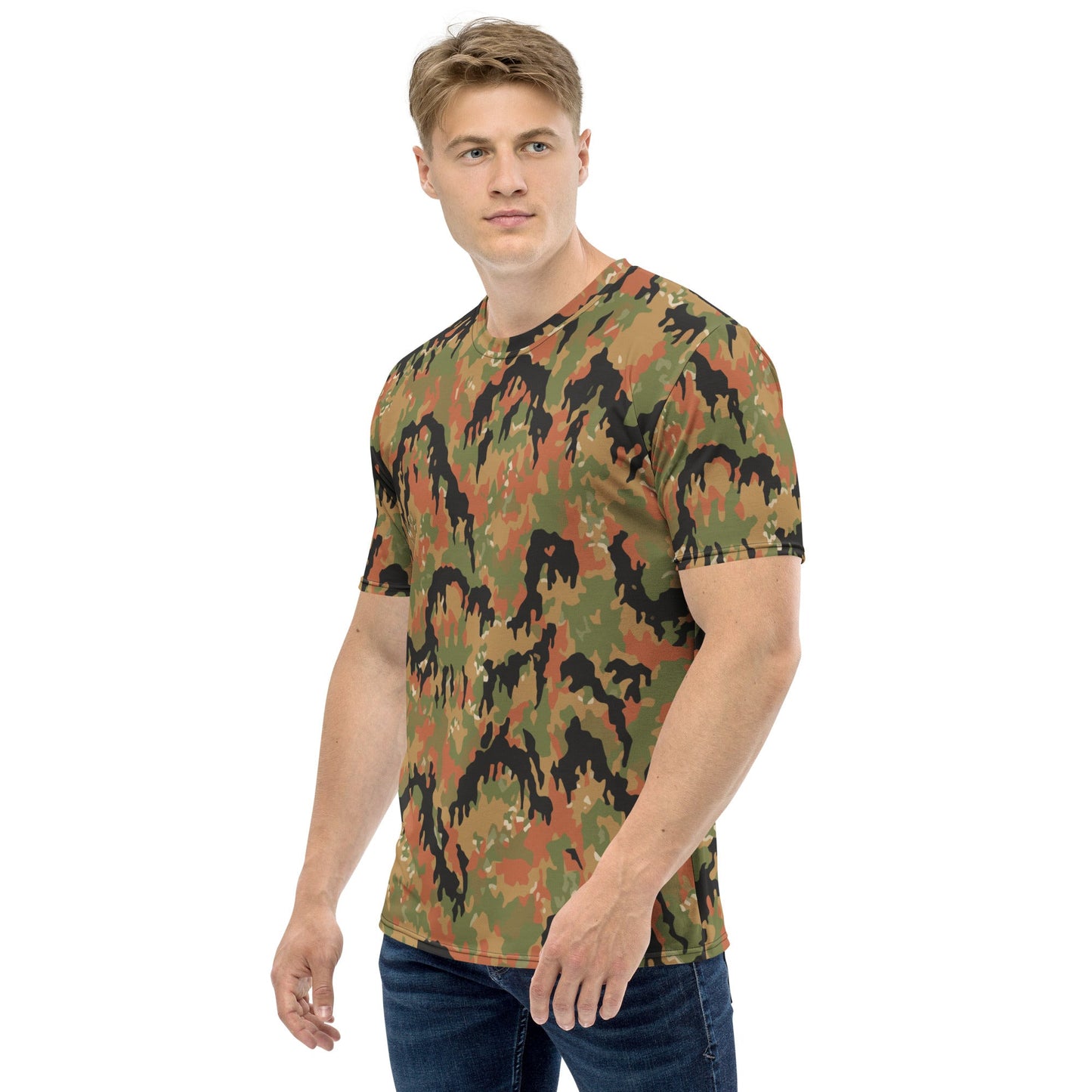 German Leibermuster Autumn CAMO Mens T-shirt - T-Shirts