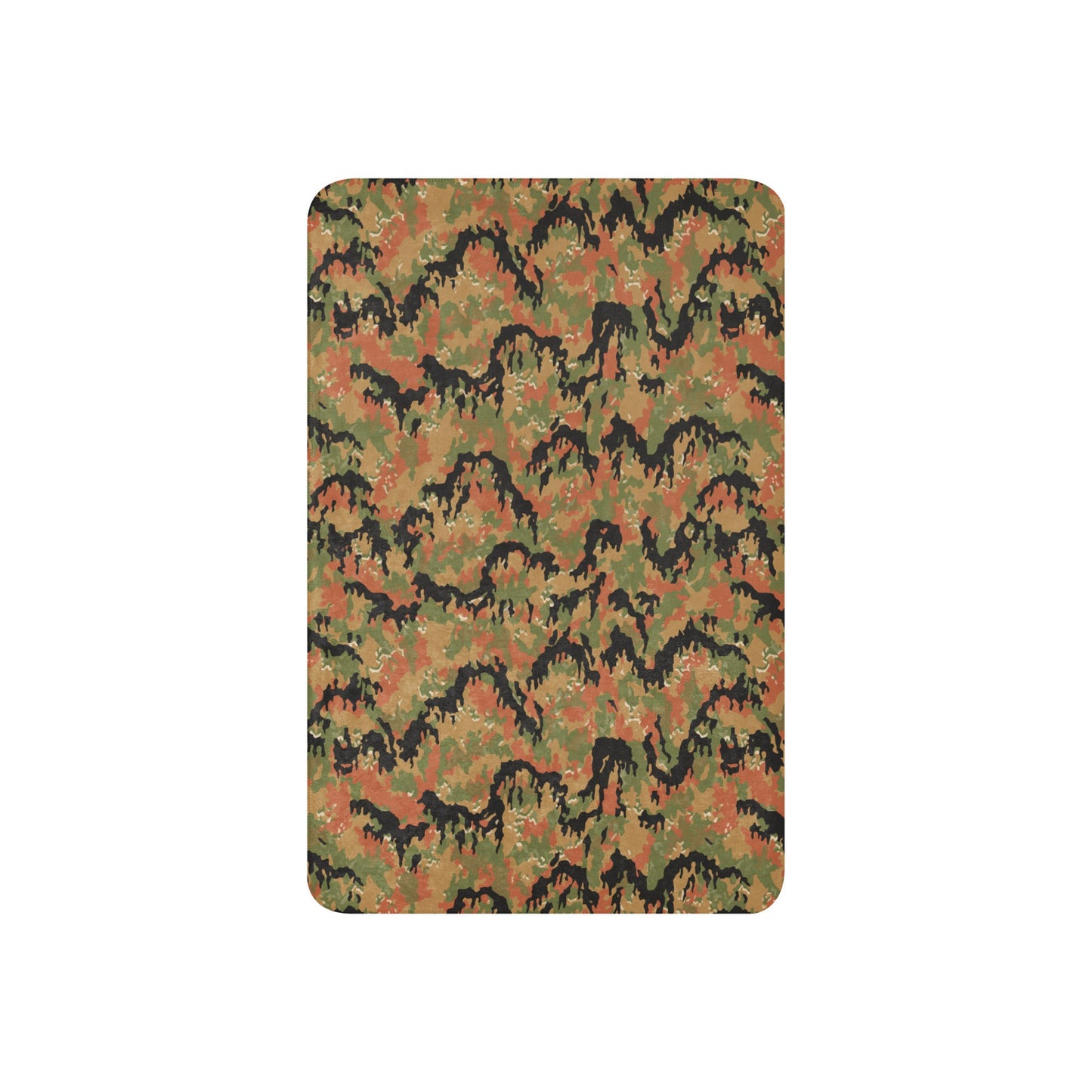German Leibermuster Autumn CAMO Sherpa blanket - Blanket