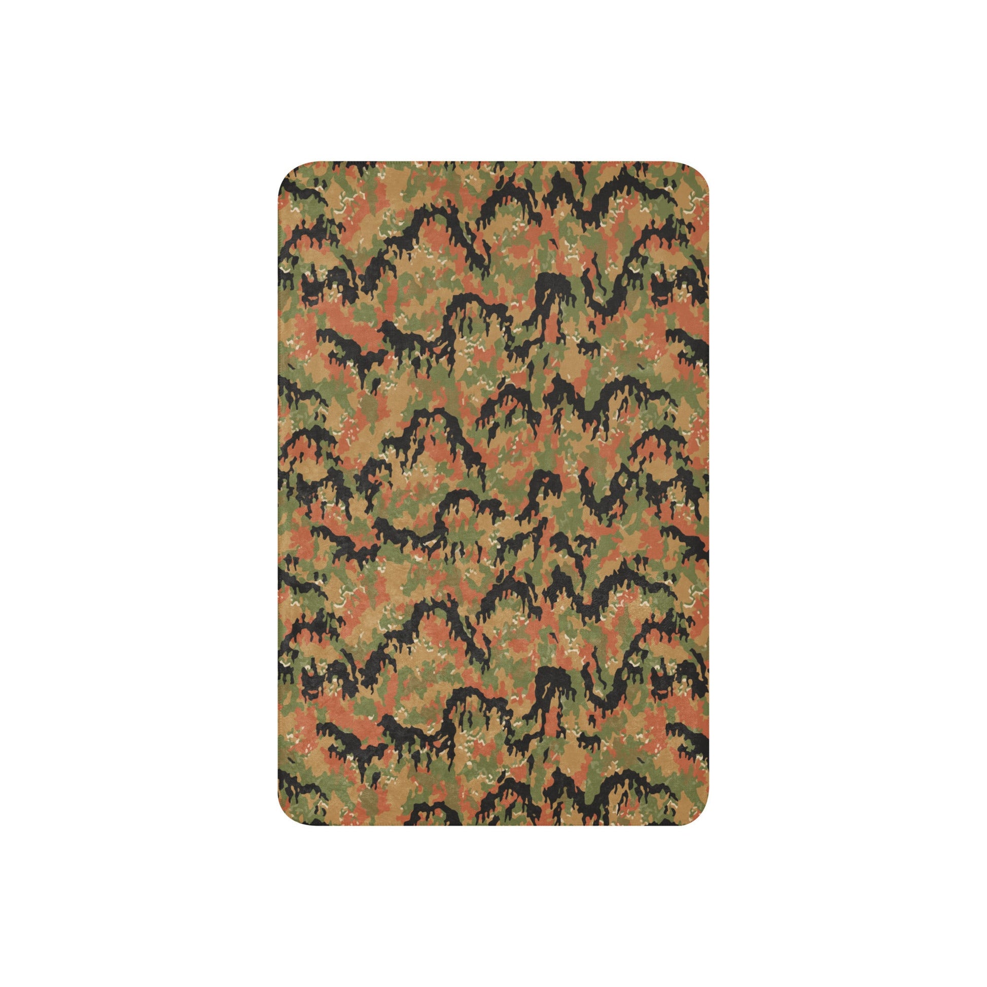 German Leibermuster Autumn CAMO Sherpa blanket - Blanket