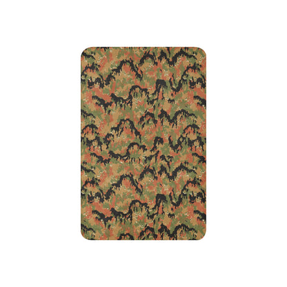 German Leibermuster Autumn CAMO Sherpa blanket - Blanket