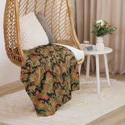 Leibermuster Autumn CAMO Sherpa Blanket
